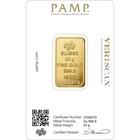 20 Gram Gold Bar - Pamp Suisse - Fortuna - 999 9 Fine In Sealed Assay