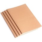 Kraft Paper Sketchbook A5 36 Pages Blank Notebook For Drawing Doodling Writing