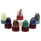 30x20mm Yoni Egg Crystal Stone Chakra Reiki Healing Gem For Yoga   Decor