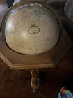 1971 - 1975 Replogle Heirloom 20   Globe Rotating Antique Style Wood Base
