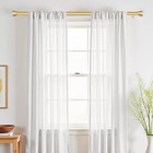 Gold Curtain Rods For Windows 32 To 90 Inch  Heavy Duty Curtain Rod Adjustabl   