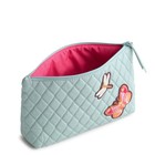 Vera Bradley Medium Pouch Abuzz Arona Butterfly Cosmetic Bag Tech Makeup Case