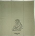 Thomas Dambo Troll Tea Towel Trolls  Save The Humans Exhibit Filoli 27x27 Cotton