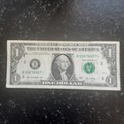 Fw Duplicate Serial Number Star Note B 03676457     One Dollar  1 Bill Error 2013