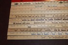 21 Thick Yardstick Wood Wooden Ruler Lot Advertising Sign Color Art Craft Hobby