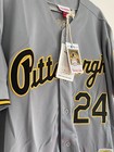 Barry Bonds 1992 Jersey Pittsburgh Pirates Gray Men s Size Throwback All Sizes