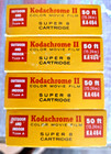 4 Kodak Kodachrome Ii Super 8 Cartridge Color Movie 50  Film Ka464 Exp 3 1973