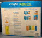 Vintage 1979 Evenflo Disposable Feeding Complete Nurser Starter Kit Bottles New