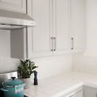 Modern Rectangular Brushed Nickel Kitchen Door Cabinet Pull Handles Hardware