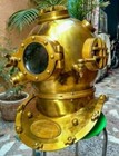 18 Inch  Collectible Scuba Diving Divers Helmet U s Mark V Antique Finish Design