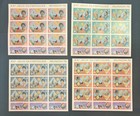 Olympics Haiti 1972 10 Sheets Of Stamps Mi 1205-1214 Imperf Mnh Great Condition
