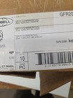 10 Pack Hubbell Gfrtr20w Gfci Receptacle 20a 125vac tr white 