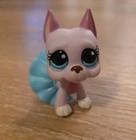 Littlest Pet Shop Lps Pink Great Dane Dog