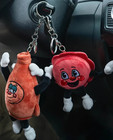 Fallout 4 Bottle Cap Cappy Keychain Plush Companion Set New
