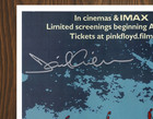 Pink Floyd     At Pompeii Signed Movie Poster 11x17 With Coa - Authentic