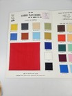 Vintage Fruit Of The Loom Fabric Swatch Sales Brochure Sample Folder Plain Shade