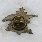 Vtg Anheuser Busch Beer Logo Advertising Lapel Pin W  Yellow Star