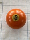 Vintage 2 25     5  Five Ball Billiard Pool Ball