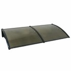 Used 40 x 80   Canopy Window Awning  Uv Rain Snow Protection Cover Door Hollow