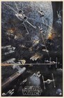 1977 Star Wars Episode Iv A New Hope Movie Poster 11x17 Darth Vader Luke     