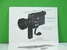 Canon Auto Zoom 512xl Electronic Super-8 Movie Camera Factory Instruction Manual