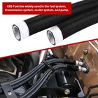 Piodelo 8an 20ft Ptfe Fuel Line Hose Kit  E85 Fitting 20ft Hose  Black 