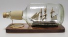 Ship In A Bottle - Lightning 1854 Clipper - Beautiful Folk Art Bottle 