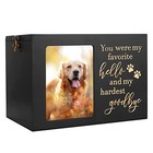 Wooden Pet Cremation Urn With Photo Frame For Dog Cat Ashes Memorial Box