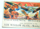 1800 s Providence Rhode Island Providence Roller Skating Rink Event Trade Card