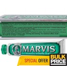 Marvis Classic Strong Mint Fluoride Toothpaste 85ml 4 4 Oz 3-pack Bulk Savings