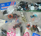 Lot Vtg  Teddy Bear Doll Cat Stuffed Toys Plastic Eyes Assorted Sizes   Colors