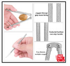 Nut Cracker 2pcs And 4 Picks stainless Steel Nut Cracker Tool Set For Seafood Cr