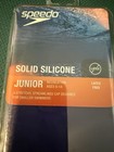 Speedo Solid Silicone Junior Cap Age 6-14 Latex Free Purple New