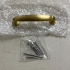 Signature Hardware 3-3 4  Dinan Solid Brass Cabinet Pull Satin Brass