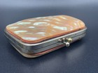 Antique French Art Nouveau Mother Of Pearl Panel Accordion Coin Purse Bag C 1880