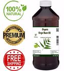 Neem Oil - 100  Pure Organic Virgin Unrefined Cold Pressed Raw Premium Quality 