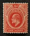 Travelstamps  1904-1909 Southern Nigeria Stamps Sg 34 Mint Mogh