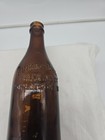 Antique Finke- Uhen Brewing Co  Amber Bottle Burlington Wisconsin