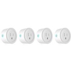 Deco Gear 4 Pack Wifi Smart Plug  compatible With Amazon Alexa   Google Home 