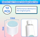 Replacement Pads Compatible With Frida Baby Electric Nail Buffer  12 Pieces Baby