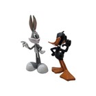 Looney Tunes Figure Lot 7 Bugs Bunny Daffy Porky Petunia Tweety Sylvester