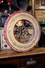Antique Vintage Gambling Wheel Carnival Game Sign Circus Roulette 1930s Wood Old