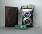 Vintage Kodak Reflex Ii Camera With Field Case With Roll Of 620 Film