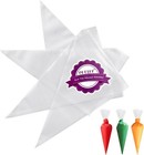 Thickened 100pcs set Disposable Pastry Bag Icing Piping Bag Cake Cupcake Deco   