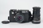  exc    Leitz Minolta Cl Film Camera M Rokkor 40mm 90mm 2 Lens  3538a