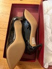 Bally Black Patent Leather Bow Pumps It 39 Excellent Condition In Box