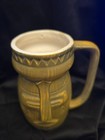 Vintage 1960   s Westwood Japan Glazed Ceramic Hawaiian Tiki Mug W  Handle Retro