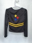 Girls Complete Cheerleading Outfit -size Xs-inc  Top  Skirt  Bloomers And Jacket