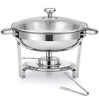 5 6qt Chafing Dish Buffet Set Stainless Steel Food Warmer For Parties
