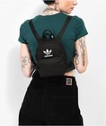 Adidas Originals Trefoil 2 0 Mini Backpack Small Travel Bag  Black white New